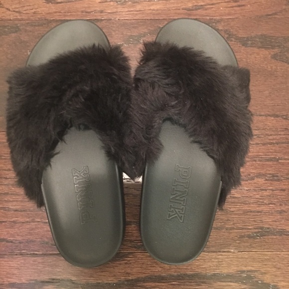 PINK Victoria's Secret Shoes - Victoria Secret Pink Slides
